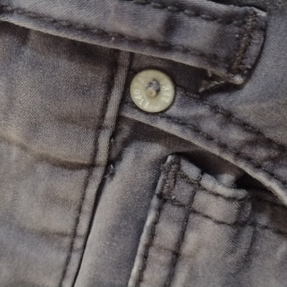 Free People Mid Rise Moto Jeans - Picture 11 of 11